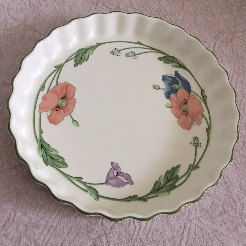 Villeroy & Boch Floral Porcelain Pie Dish